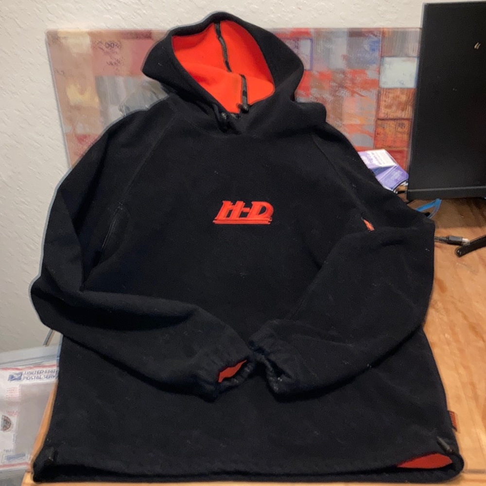 Size Small Harley Davidson Fleece Sweatshirt